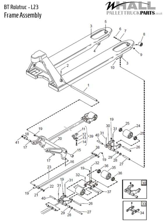 Frame Assembly Parts - BT L23