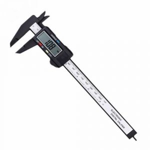 6” LCD Digital Vernier Caliper Micrometer Measure Tool Gauge Ruler 150mm Black